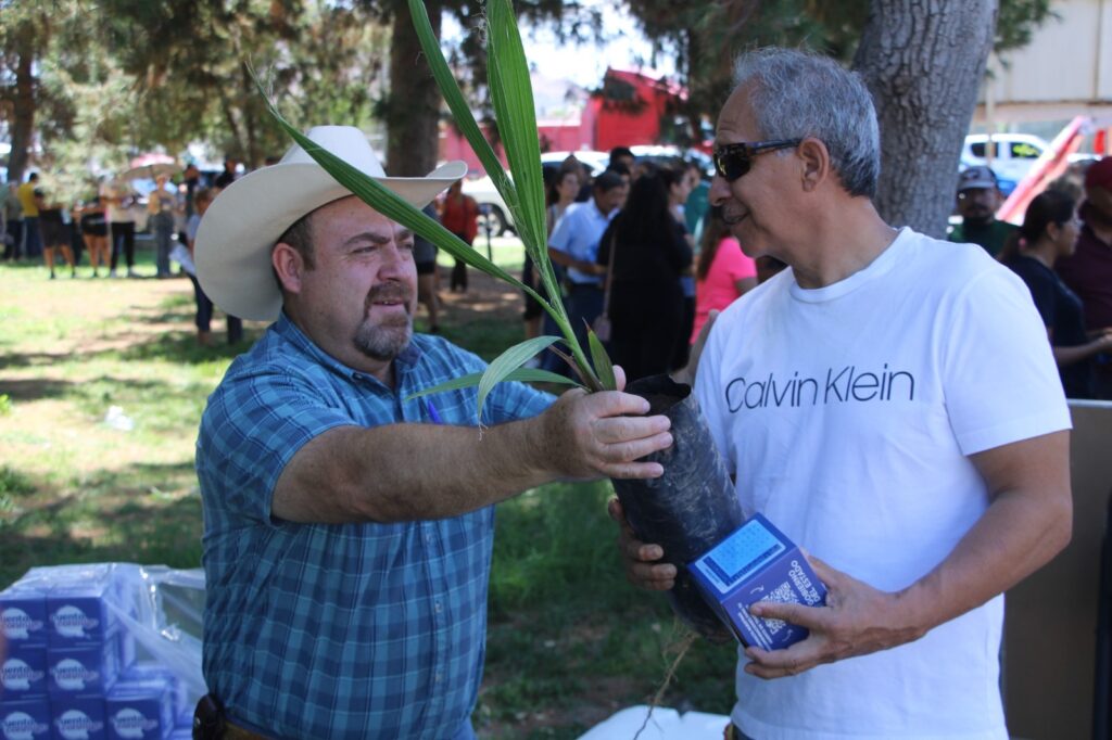 Entrega SDR mil árboles y semillas para impulsar la reforestación y los huertos familiares