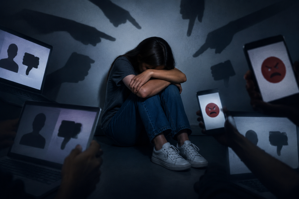 El ciberacoso un síntoma social preocupante.