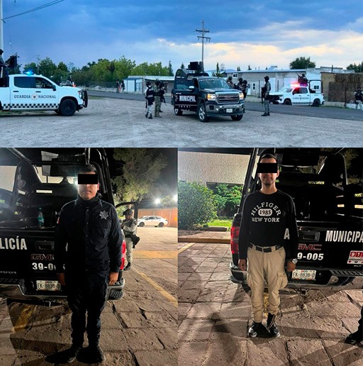 El Ejército Mexicano informa de los dos policías detenidos en Nuevo Ideal