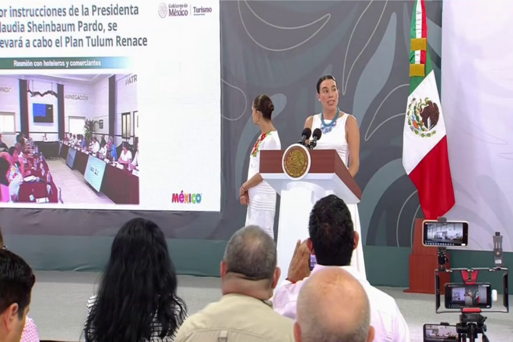 Claudia Sheinbaum anuncia Tulum Renace para ordenar el crecimiento de Tulum