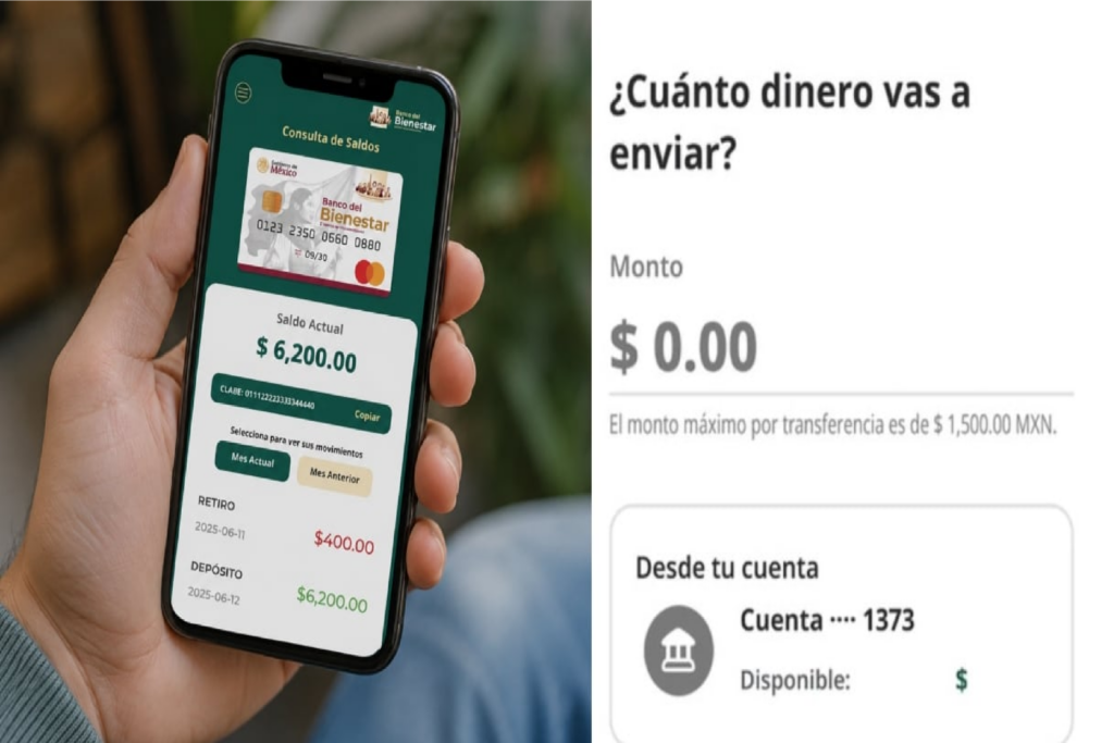 Así funcionan las transferencias desde la app del Banco del Bienestar
