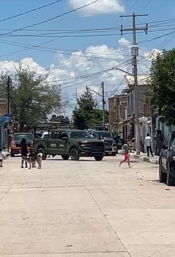 Operativo de militares y personal de la Fiscalía del Estado en Durango