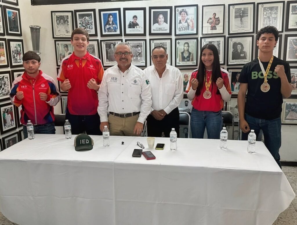 Cinco boxeadores de Durango representarán a México en el BOXAM 2026