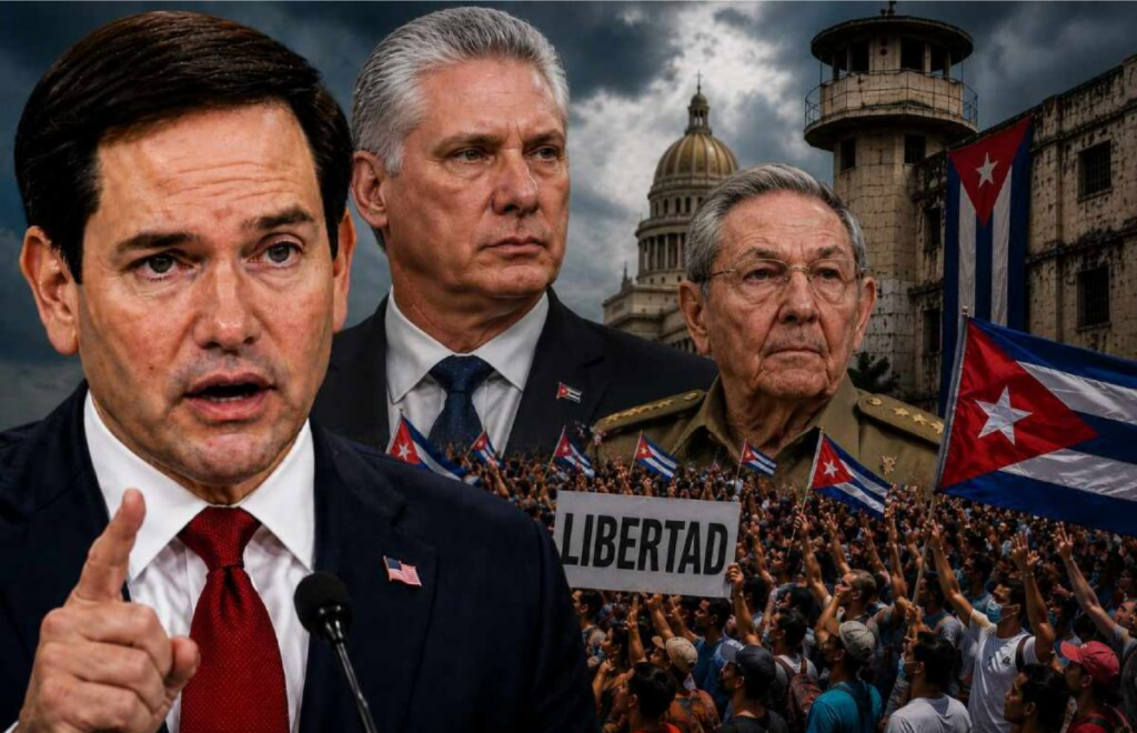 Marco Rubio exige reformas a Cuba y endurece presión contra La Habana