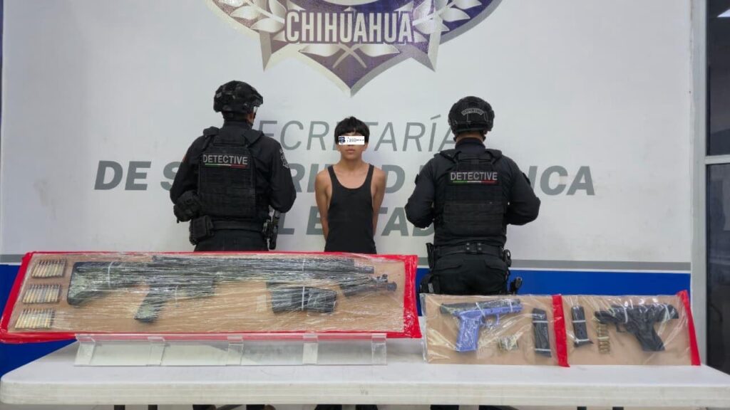 Rescata SSPE a cinco migrantes retenidos en Ciudad Juárez; hay un detenido y armas aseguradas