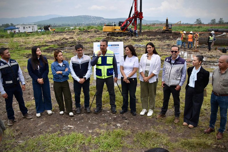 Autoridades estatales y diputados supervisan obras clave para fortalecer la calidad del agua en el AMG