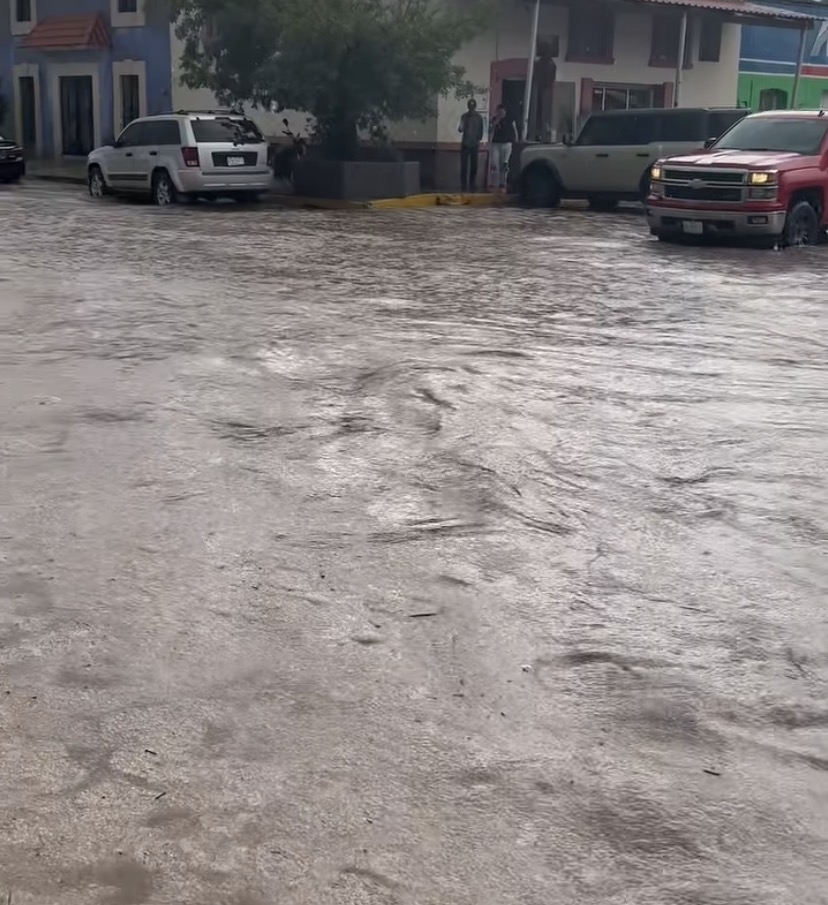 Fuertes lluvias benefician a Guadalupe Victoria y municipios de la región de Los Llanos