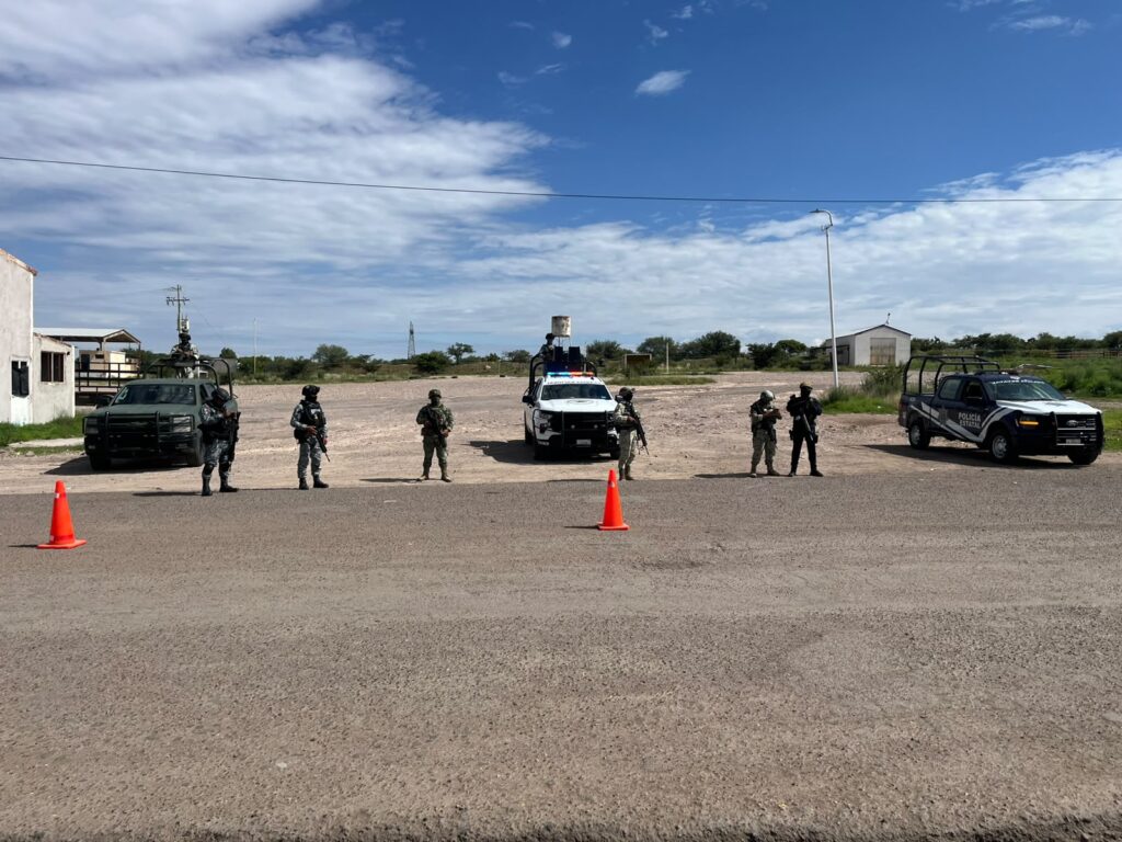 Militares, Guardias Nacionales y Policías Estatales redoblan presencia en limites con Zacatecas