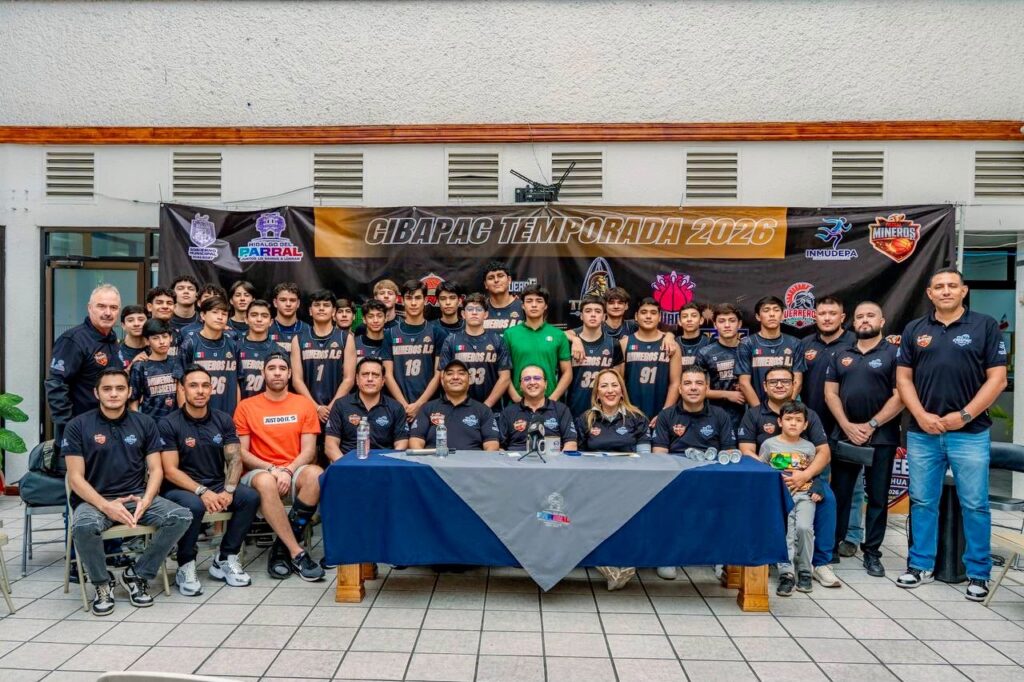 Mineros de Parral hará historia con su primera participación nacional en la Liga CIBAPAC 2026 gracias al impulso del Gobierno de Parral
