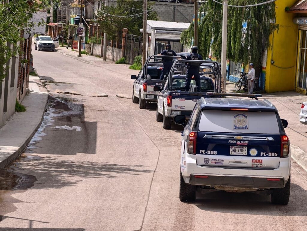 Refuerzan operativo de seguridad en Guadalupe y Calvo con rastreos e inspecciones