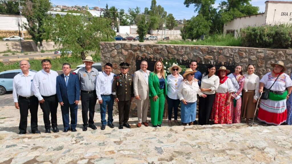 Honra Parral el legado del General Francisco Villa con Parada Cívica encabezada por el alcalde Salvador Calderón