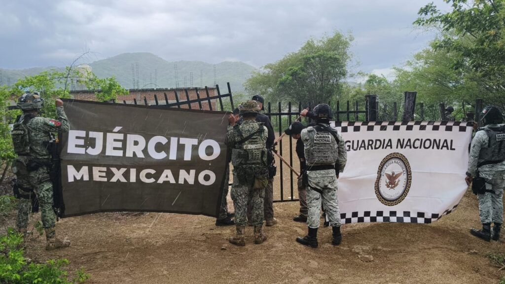 Décima Zona Militar informa del laboratorio y sustancias asegurados en el Triángulo Dorado