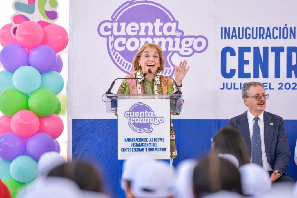 Inauguran nuevas instalaciones del Centro Escolar Leona Vicario en Ciudad Juárez
