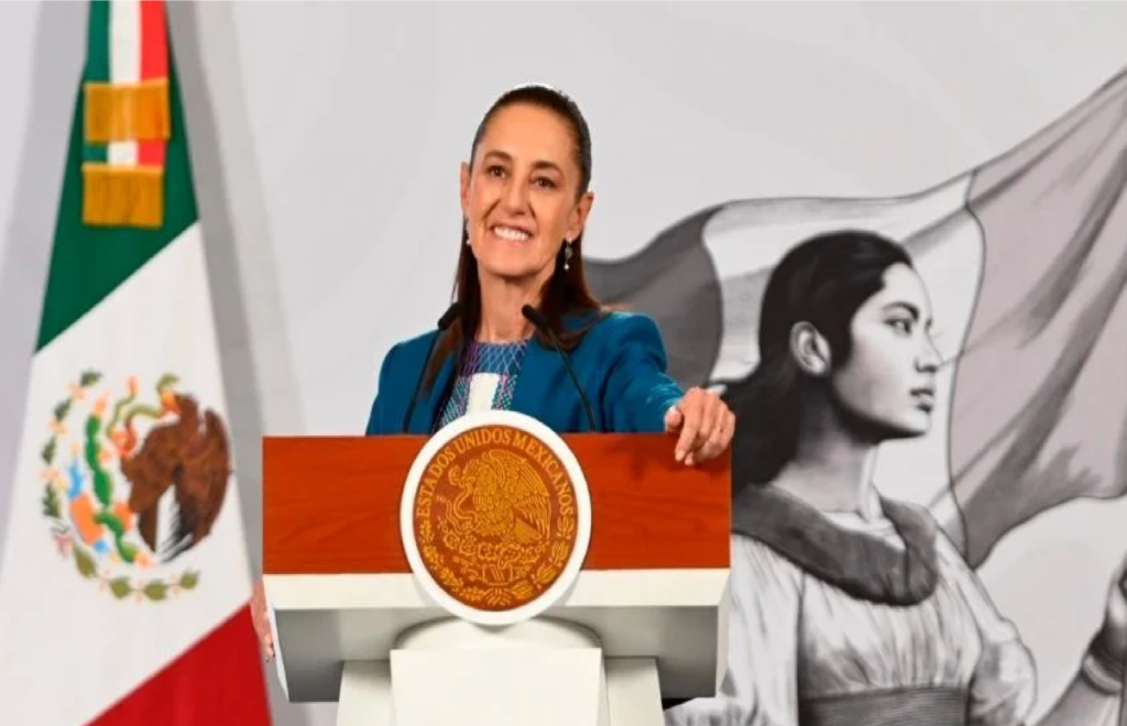 Sheinbaum presume resultados del INEGI y del Informe Mundial de la Felicidad