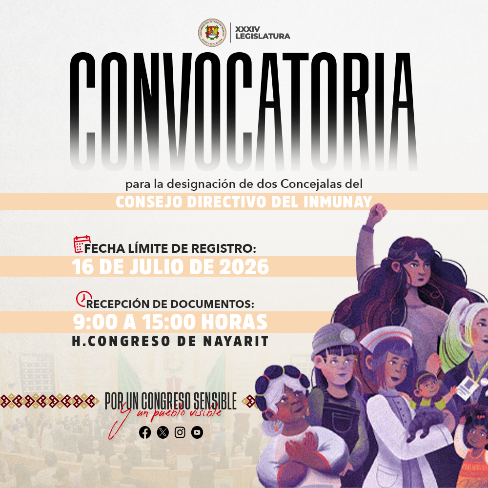 Participa y deja huella. Integra el Consejo Directivo del INMUNAY.