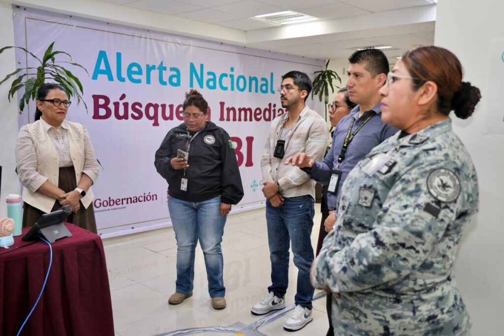 Segob revisa operación de la Alerta Nacional de Búsqueda Inmediata