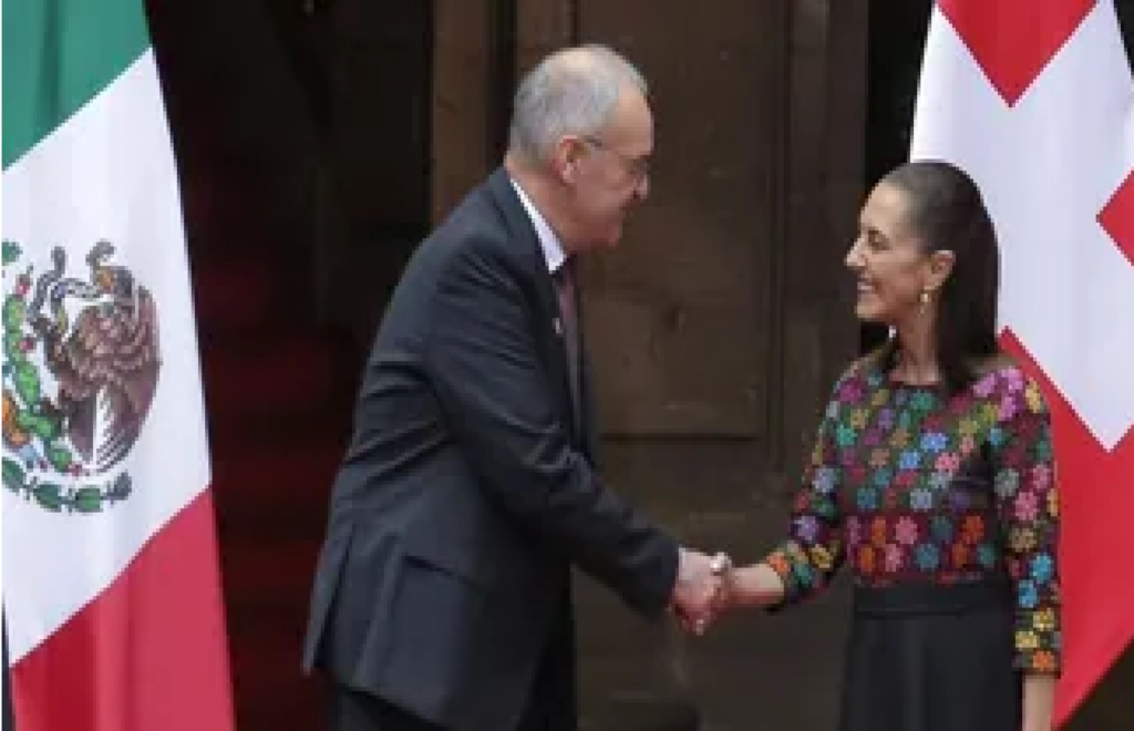 México y Suiza impulsan modernización de tratado comercial