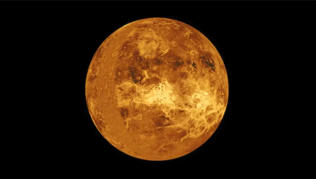 Simulación 3D muestra actividad volcánica en Venus, según la NASA