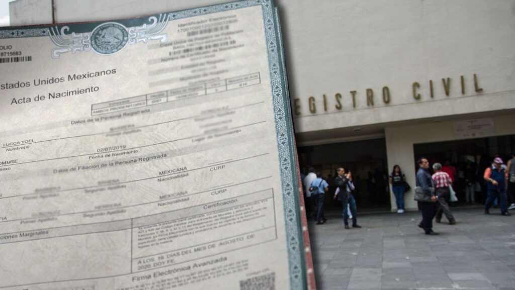 ¿Tu acta de nacimiento tiene errores? Así puedes corregirla en línea