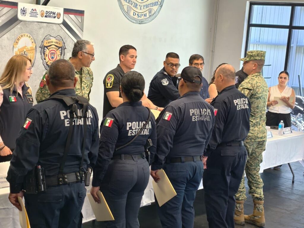 Reconocen a 17 elementos de la SSPE por acciones destacadas en materia de seguridad