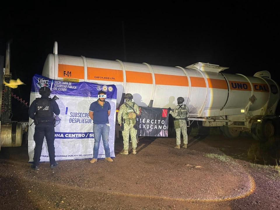 Aseguran SSPE más de 32 mil litros de combustible presuntamente ilícito