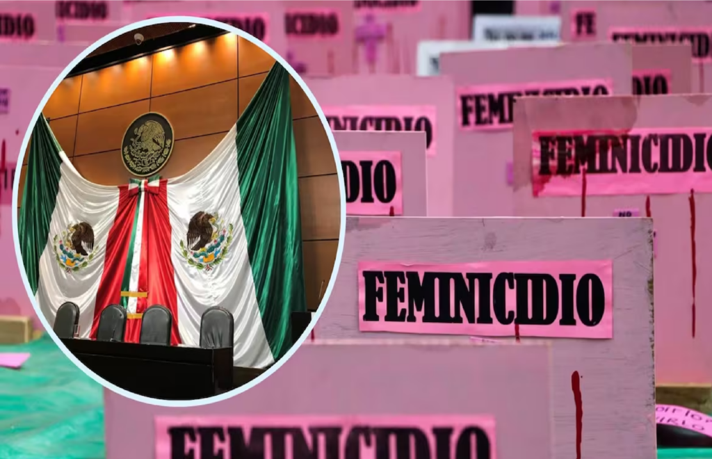 Senado recibe iniciativa de Sheinbaum contra el feminicidio