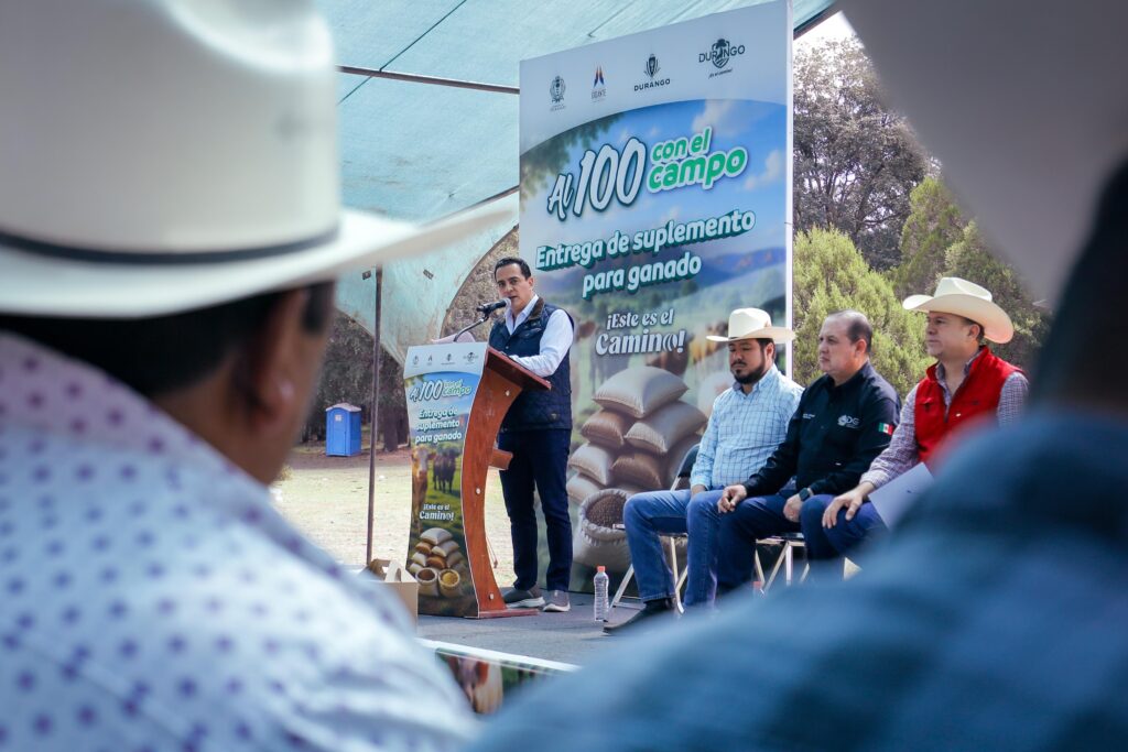 Esteban y Toño, ¡Al 100 con el campo! respaldan a productores ganaderos
