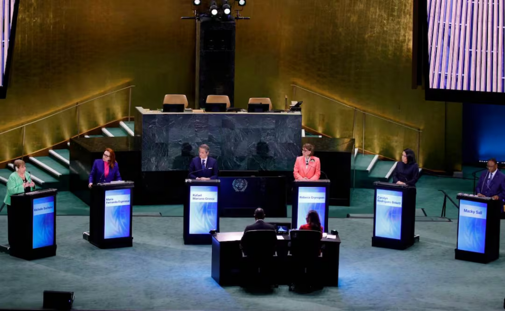 Candidatos a dirigir la ONU impulsan cambios para enfrentar crisis globales