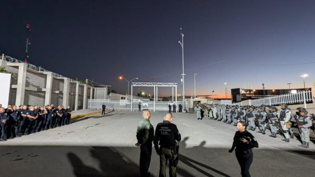 Realizan revisión extraordinaria en el Cereso No. 3 de Ciudad Juárez