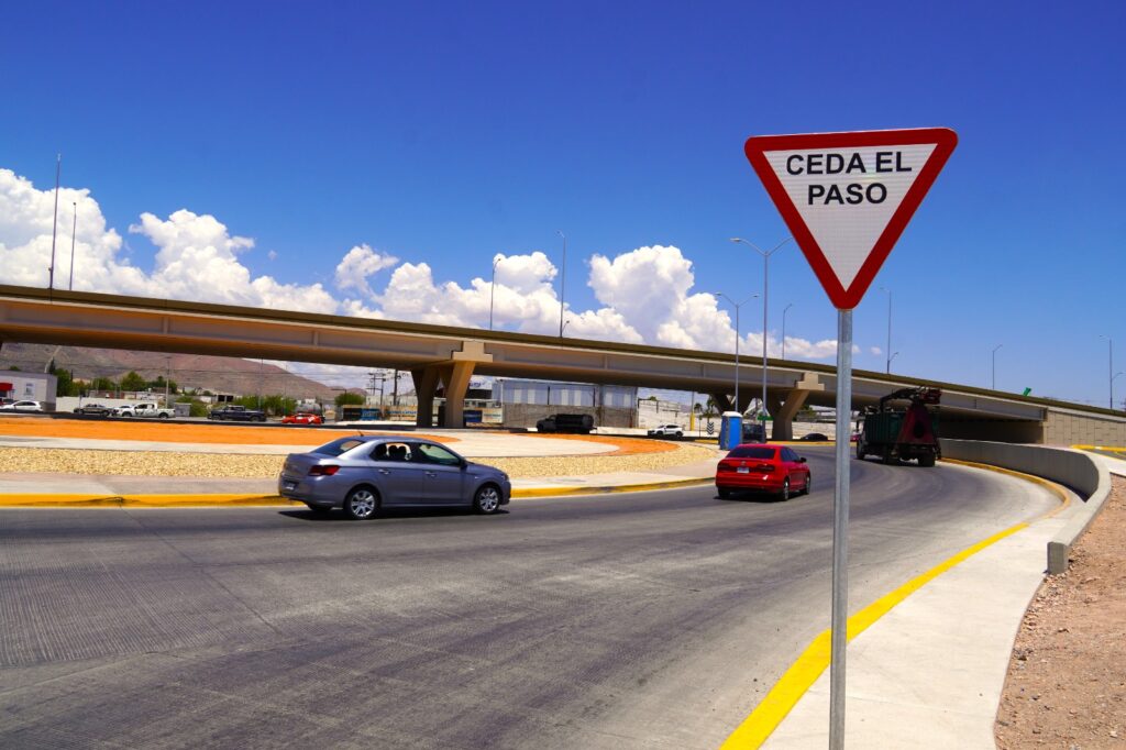 Abren circulación total en glorieta del puente Aldama-Fuerza Aérea