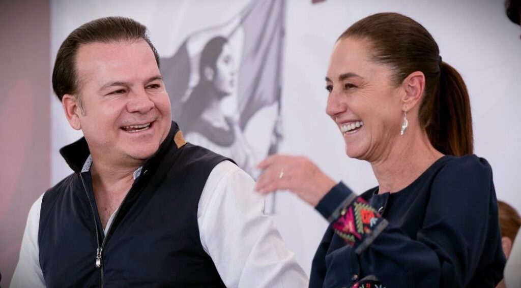 Sheinbaum reconoce coordinación con Esteban Villegas