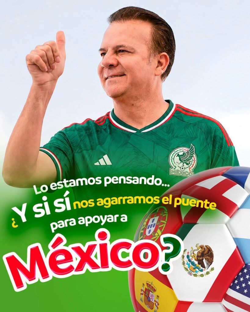 Esteban analizará otorgar día inhábil el lunes si México vence a Inglaterra