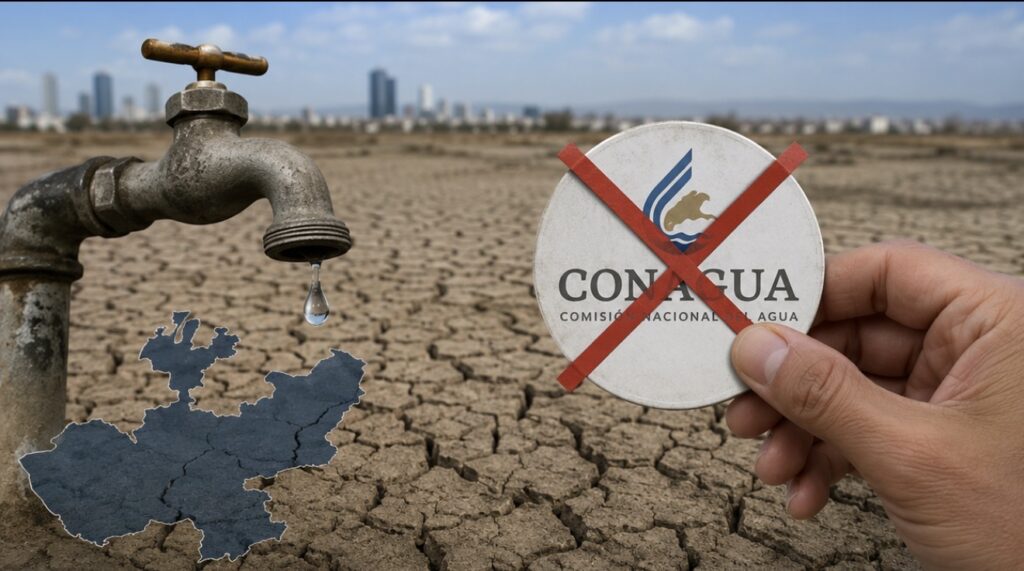 CONAGUA niega recursos extraordinarios a Jalisco para enfrentar la crisis del agua