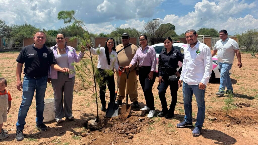 Reforestación continua como parte de un compromiso ambiental en comunidades