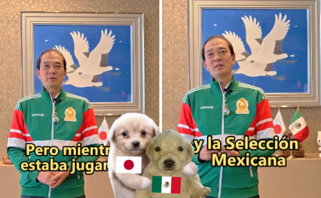 Embajador de Japón dedica emotivo mensaje a la Selección Mexicana