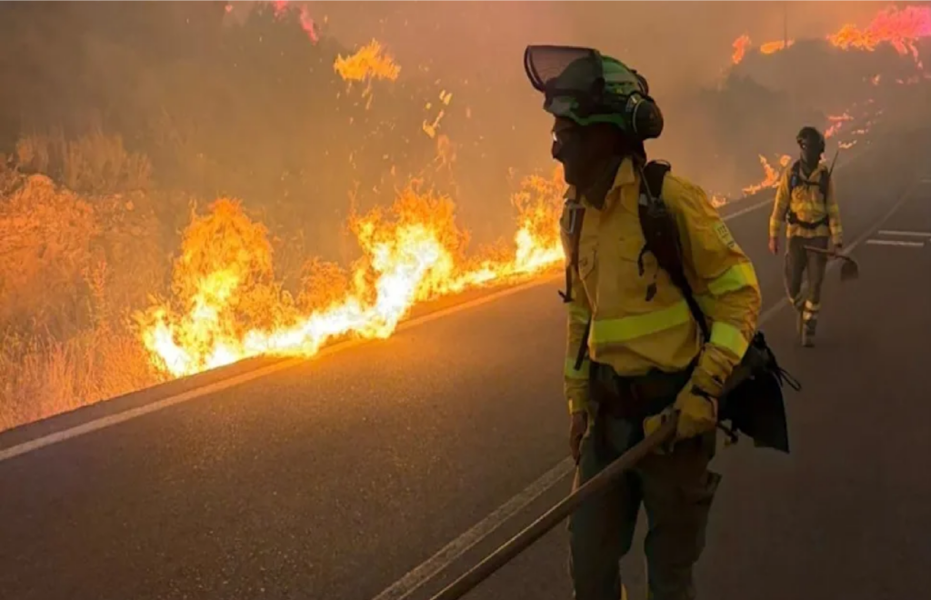 Incendio forestal en España deja al menos 12 muertos y 23 desaparecidos
