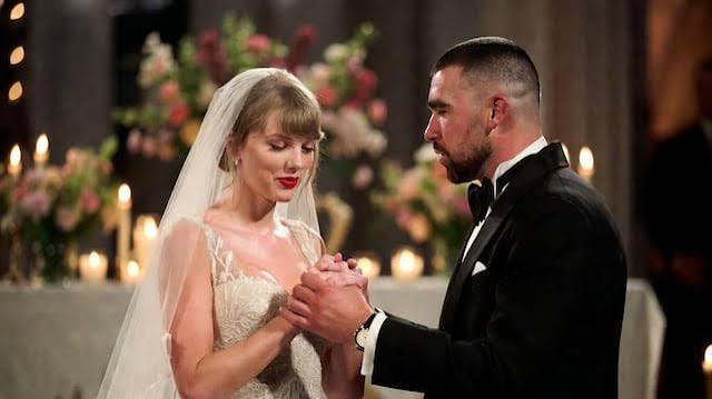Swifties compran objetos recogidos tras la boda de Taylor Swift