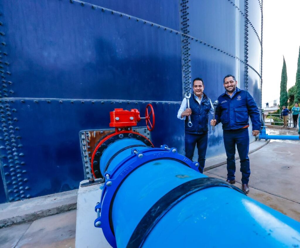 Con prevención que sí se nota, garantiza Toño Ochoa agua y bienestar para la gran familia