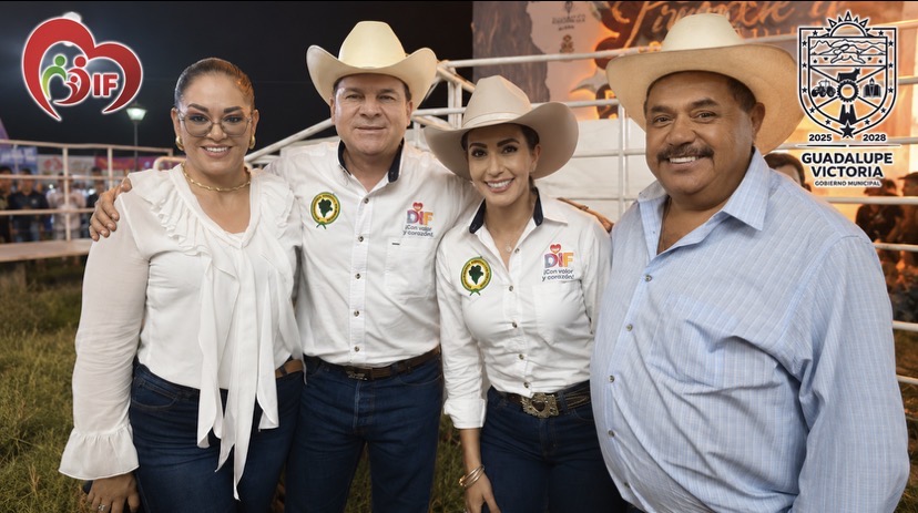 Gobierno de Guadalupe Victoria participan en la Subasta Ganadera 2026 en apoyo a la niñez