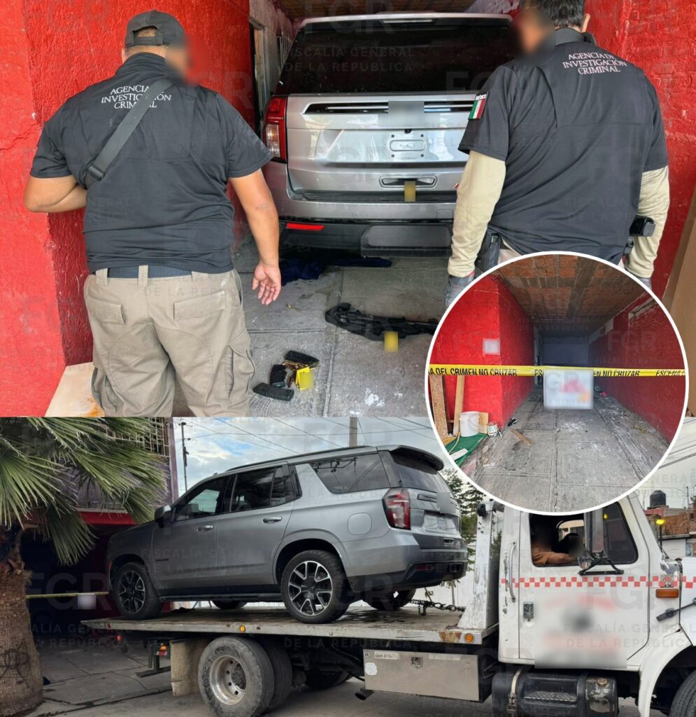 En cateo de la FGR, Militares y GN deja aseguran casa, vehículo, arma y cartuchos