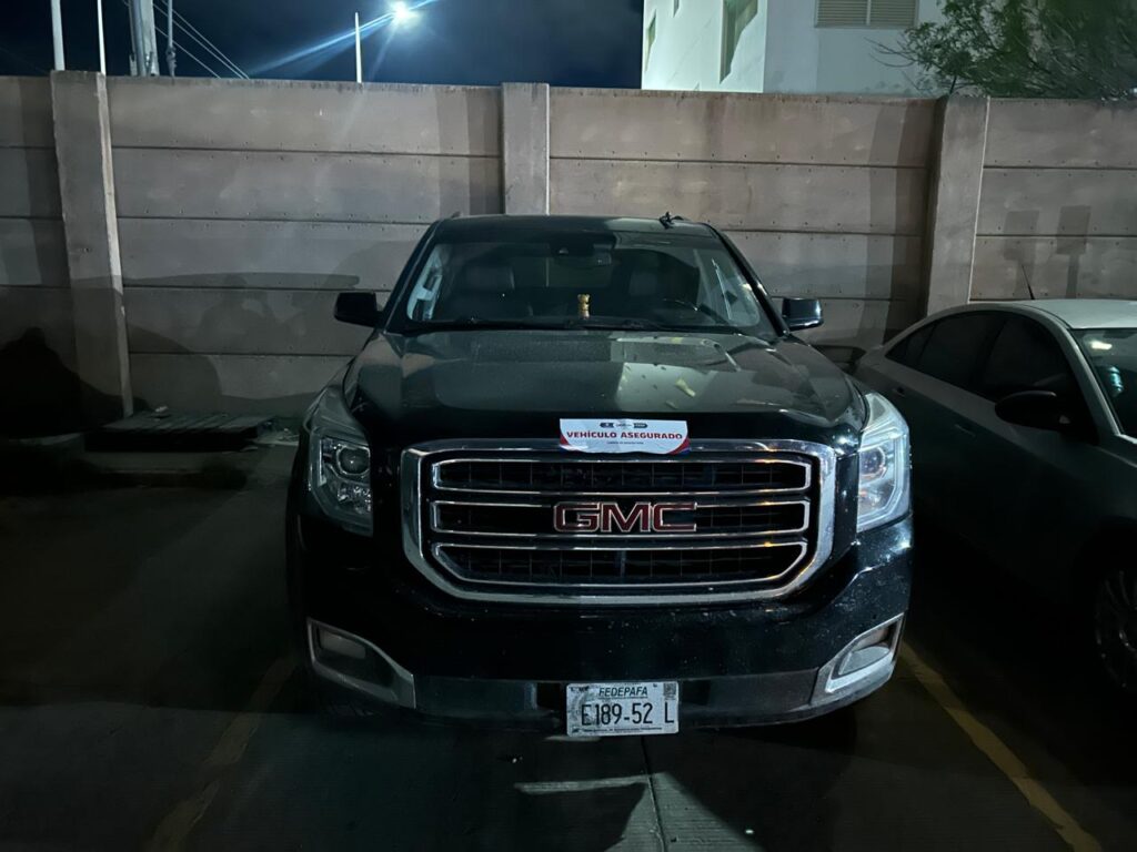 Operativo Dragón recupera en la ciudad de Durango vehículo robado en Estados Unidos