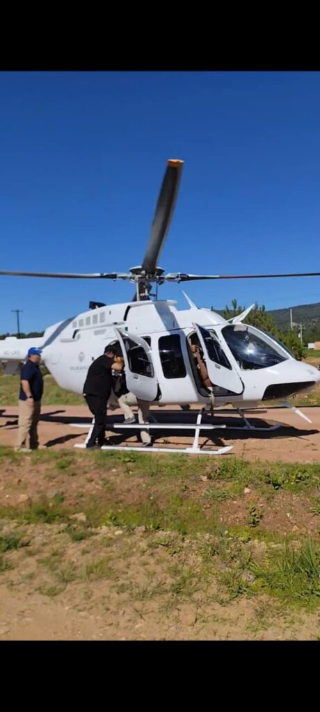 Escuadrón Aeromédicos de Durango trasladó de la sierra a Durango a un recién nacido grave