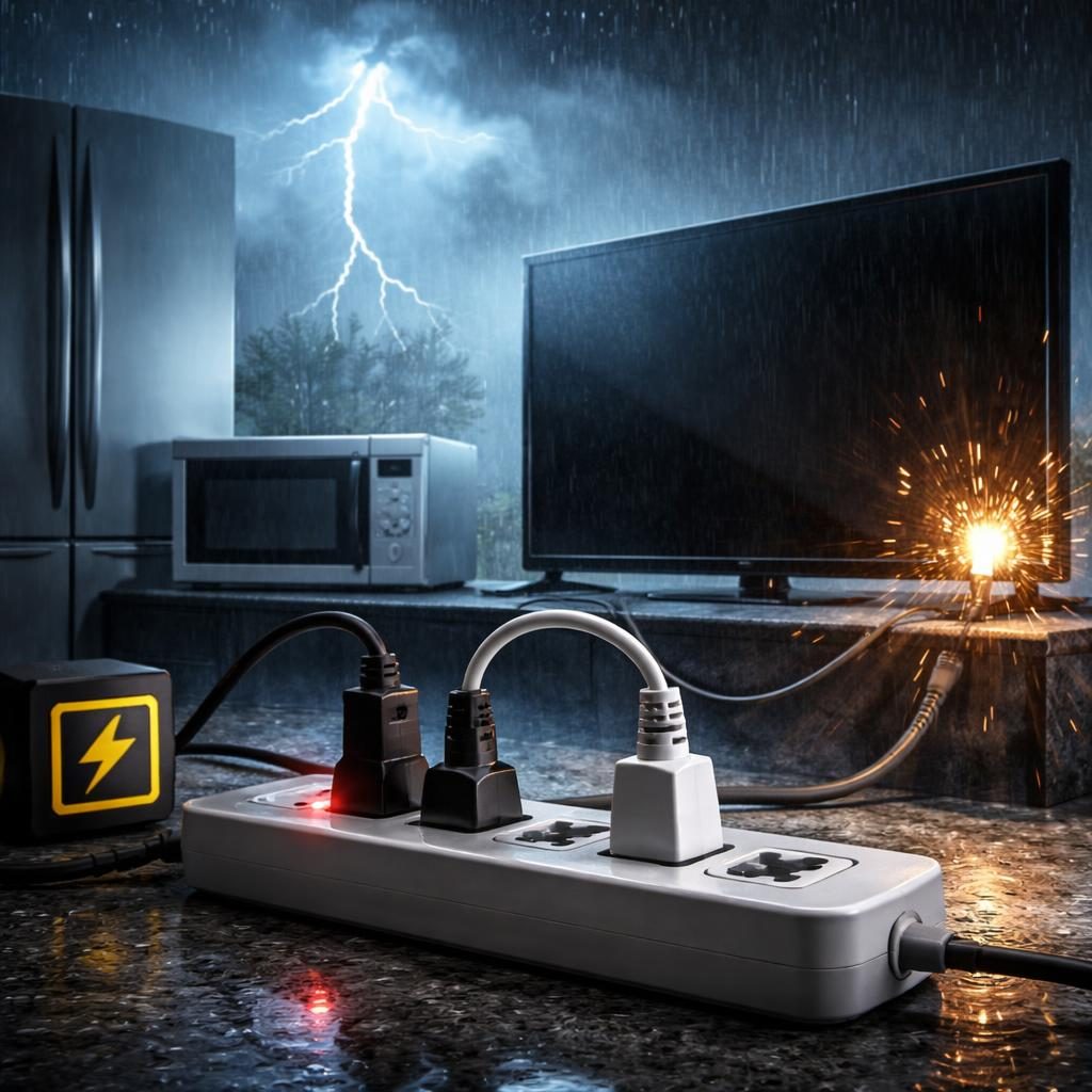 Así puedes proteger tus electrodomésticos durante una tormenta