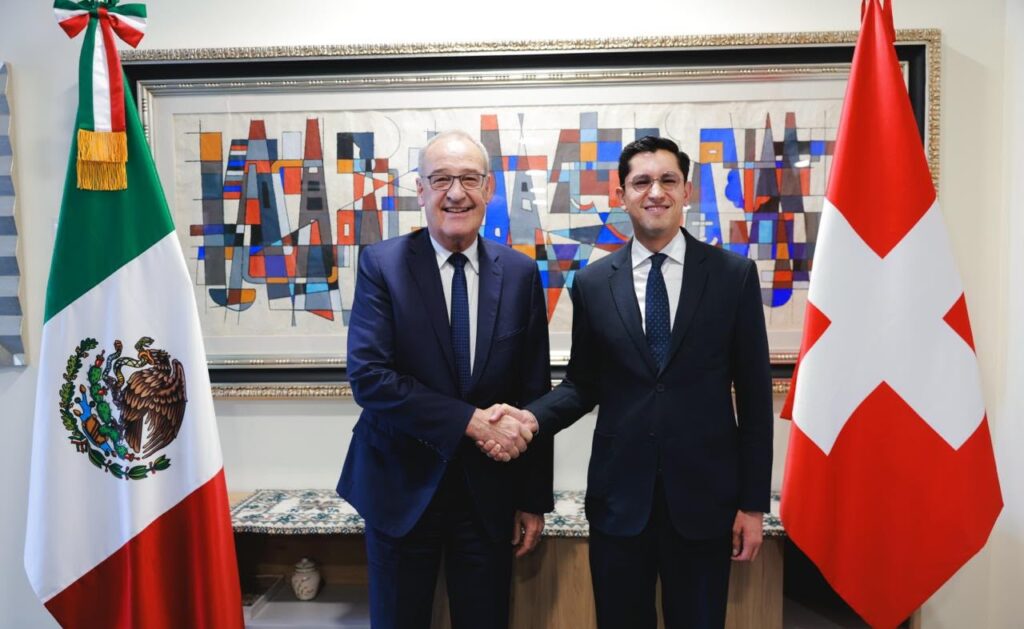 Presidente de Suiza inicia visita oficial a México; sostendrá encuentro con Sheinbaum