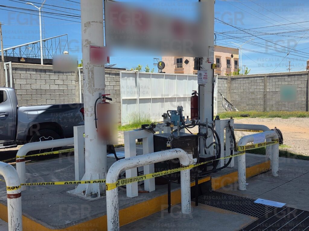 Aseguran en Durango la FGR, DEFENSA y GN otra estación de gas de una empresa