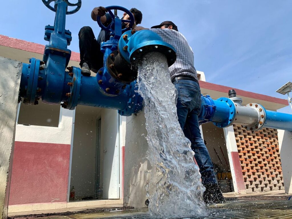 Ecatepec suma cinco pozos rehabilitados para fortalecer red de agua potable