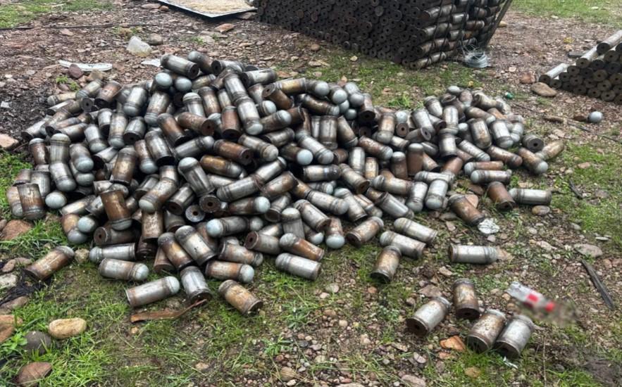 Gabinete Federal de Seguridad informa de los explosivos encontrados en Durango
