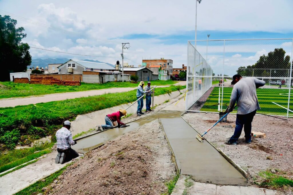 Impulsa Nuevo Ideal el mejoramiento de espacios públicos para beneficio de las familias