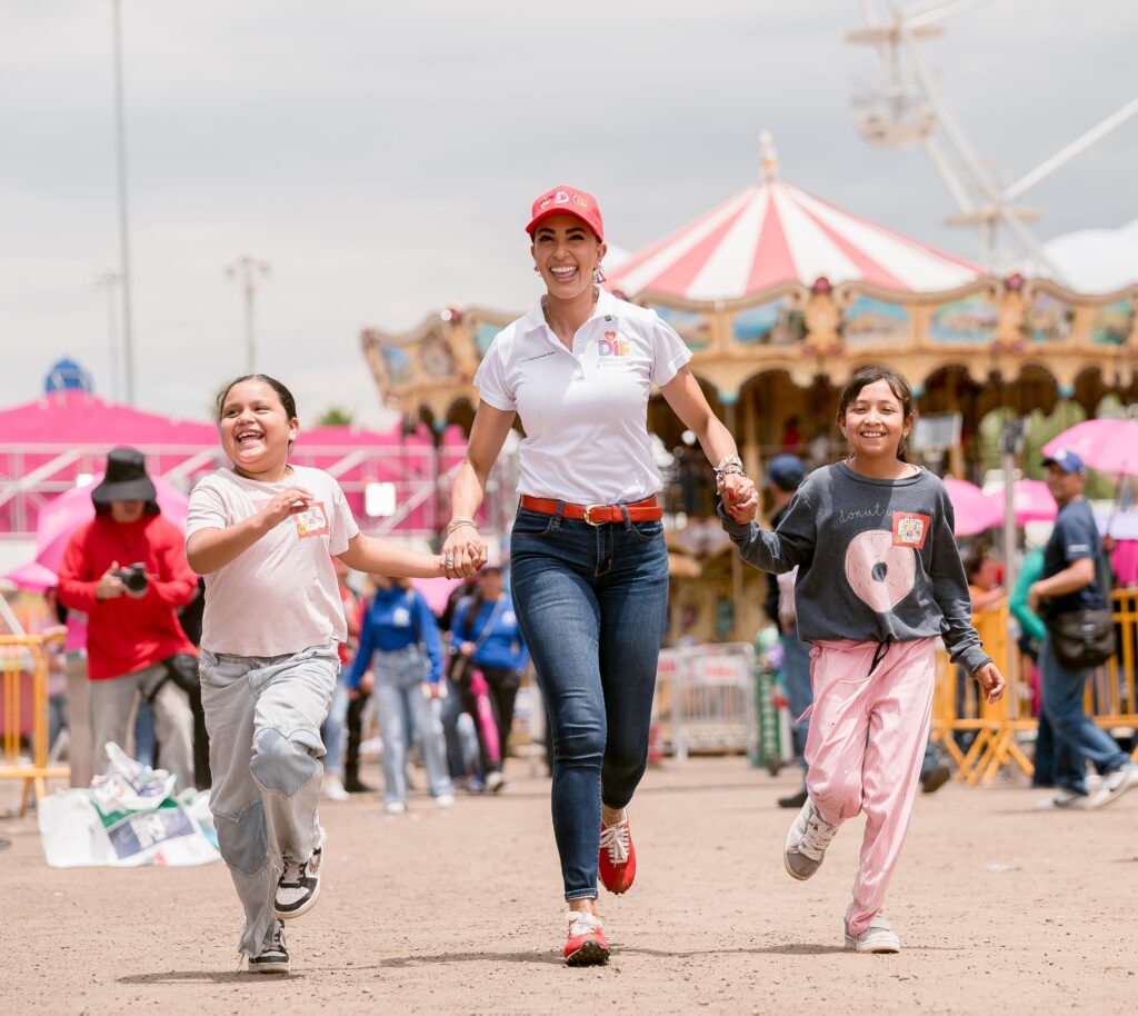 La “Feria de Corazón” tiene como meta regalar alegría y diversión a más de 10 mil niñas y niños