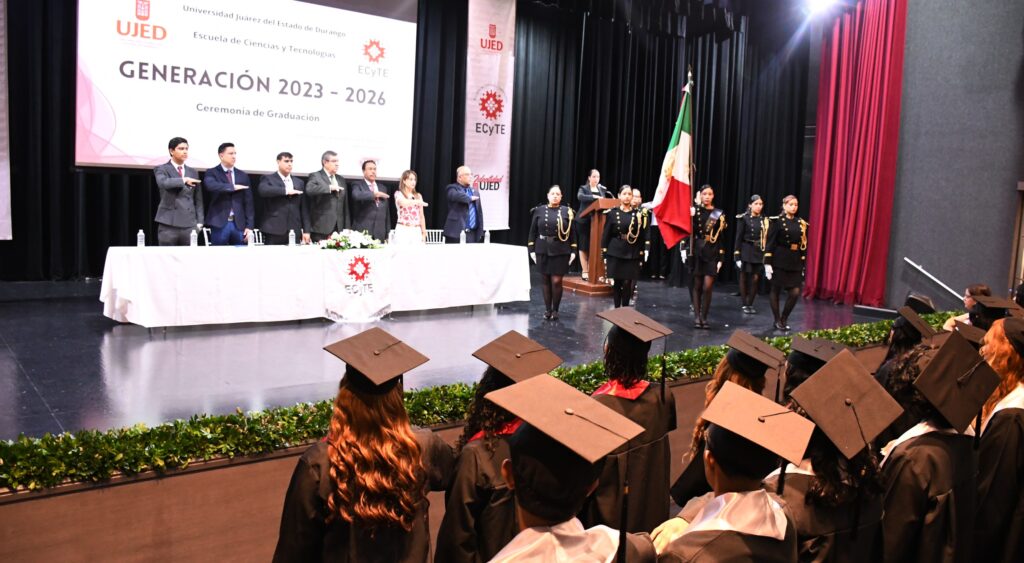 Egresa nueva generación de la Escuela de Ciencias y Tecnologías de la UJED